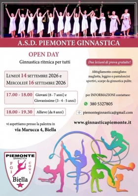 A.S.D. PIEMONTE GINNASTICA - UNA FAVOLA DI GINNASTICA